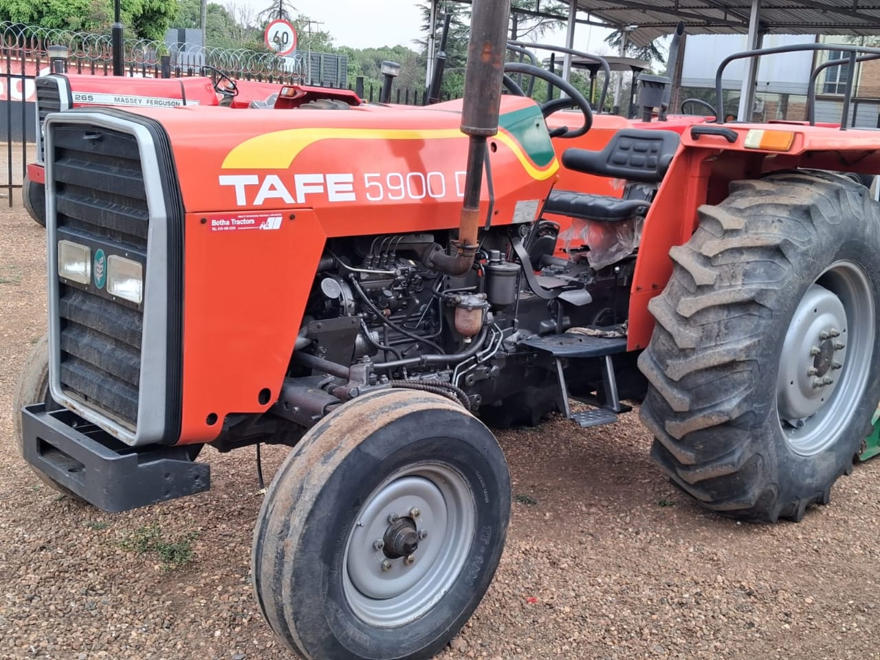 Tractor-beitbridge Border Zimbabwe Side